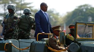 Le président NKURUNZIZA, le jour de la fête d'indépendance du Burundi